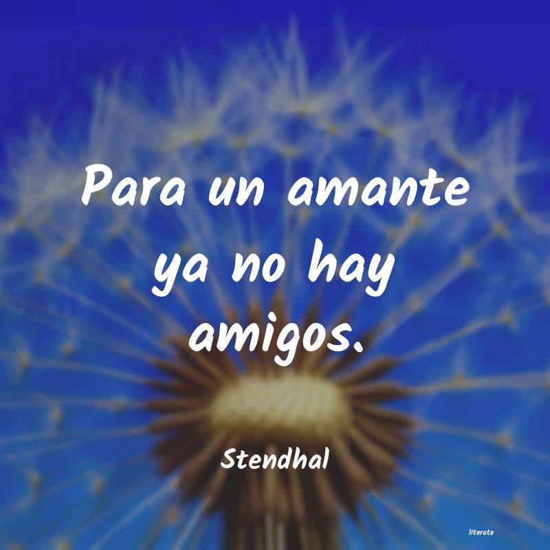 frases de Stendhal