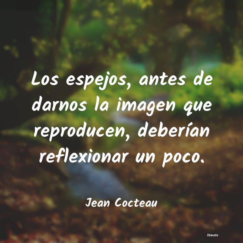 Frases de Jean Cocteau