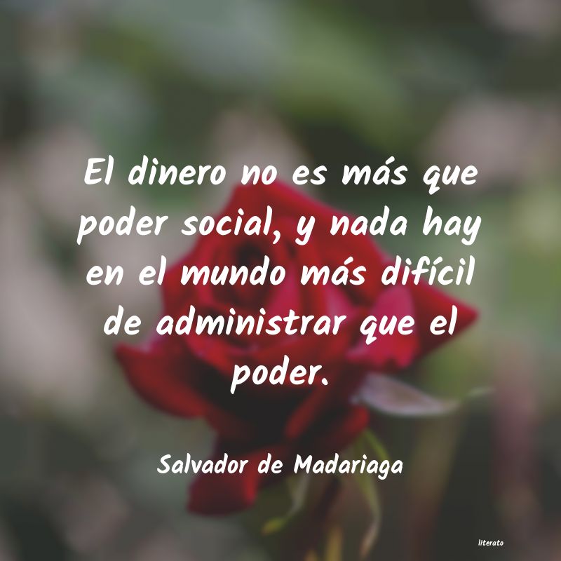 Frases de Salvador de Madariaga