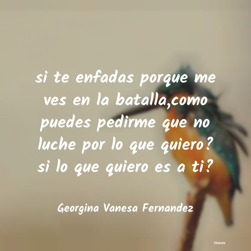 frases de Georgina Vanesa Fernandez