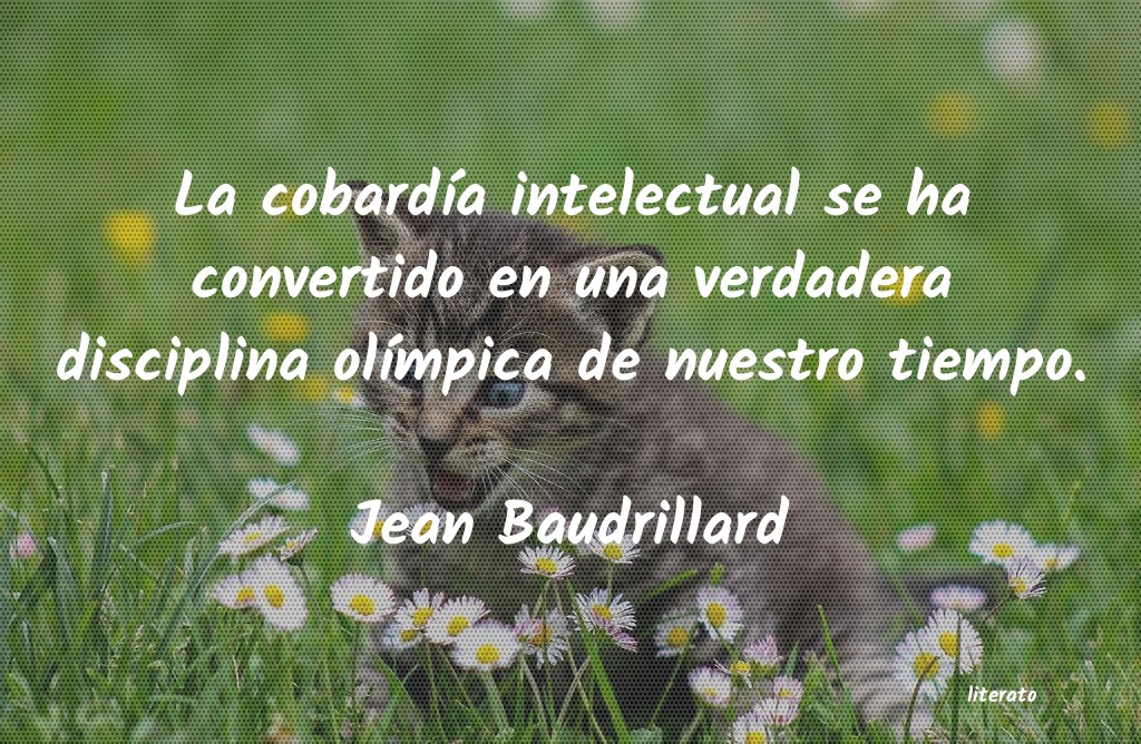 frases de Jean Baudrillard