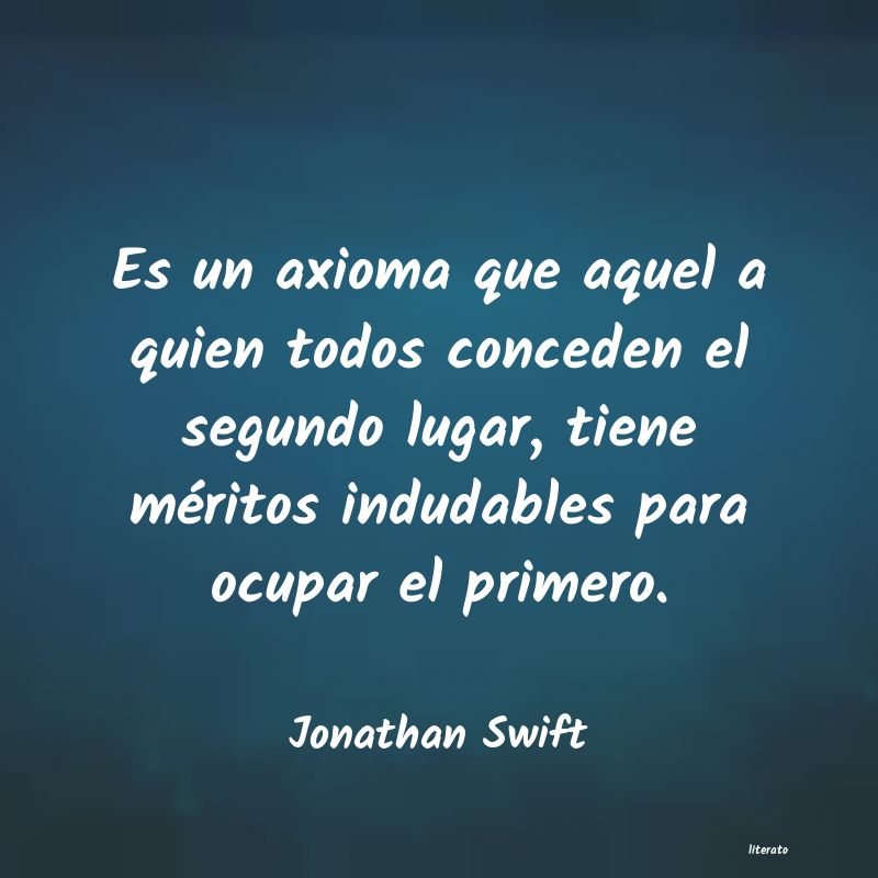 frases de Jonathan Swift