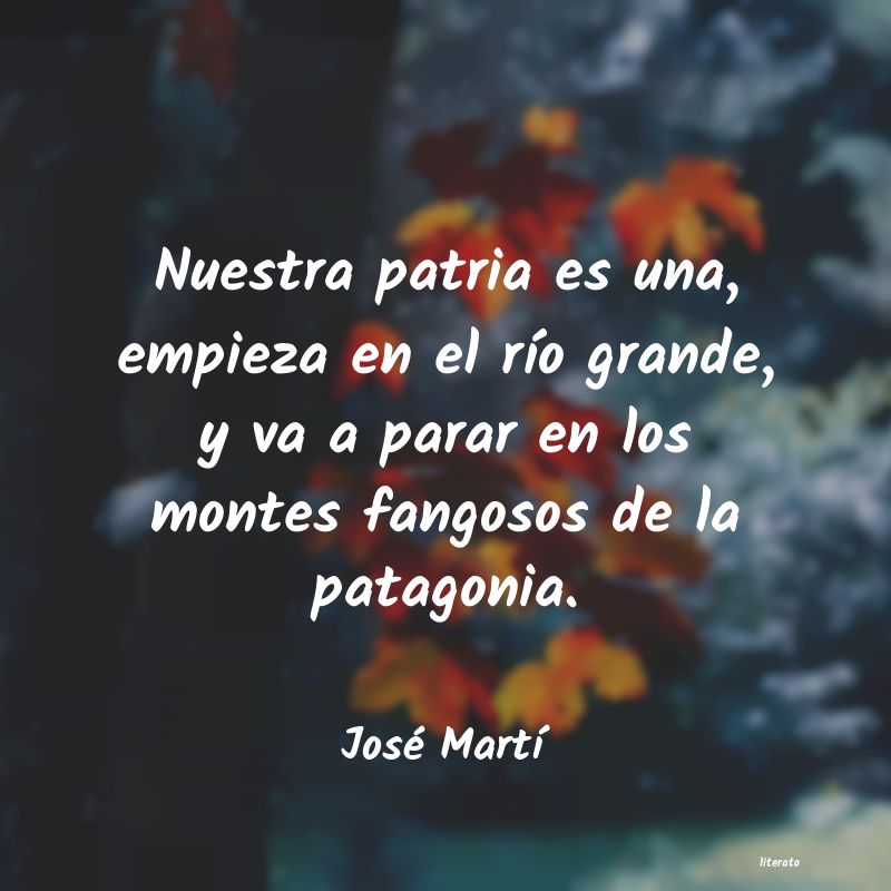 Frases de José Martí