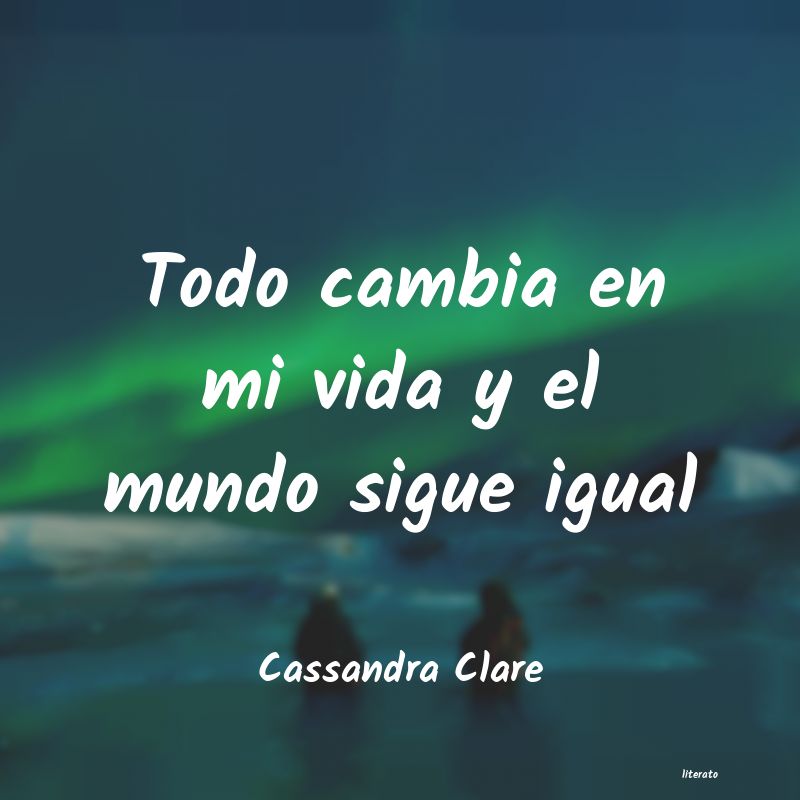 Frases de Cassandra Clare