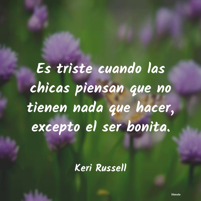 Frases de Keri Russell