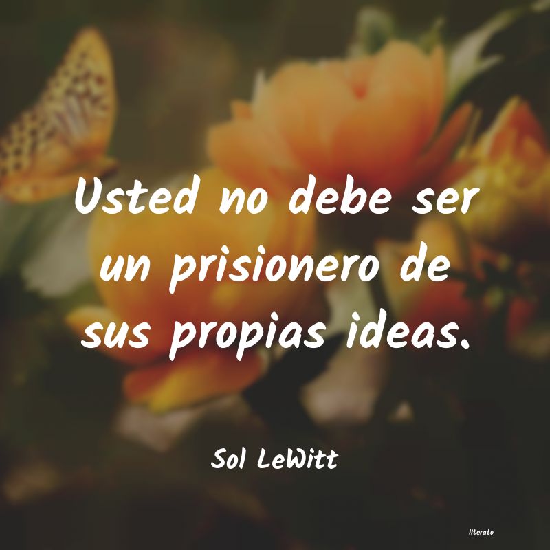frases de Sol LeWitt