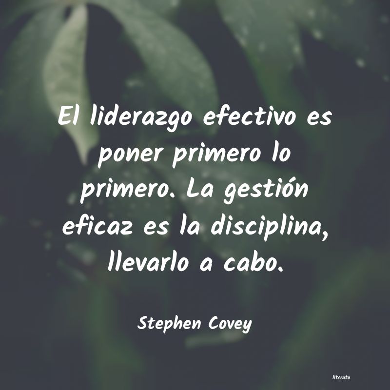 Frases de Stephen Covey