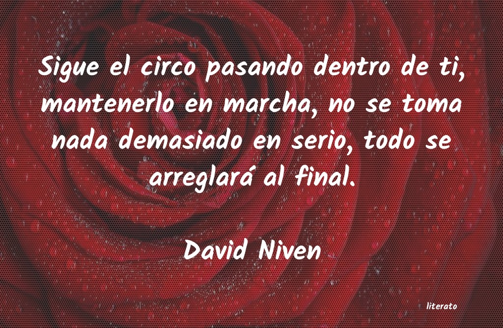 Frases de David Niven