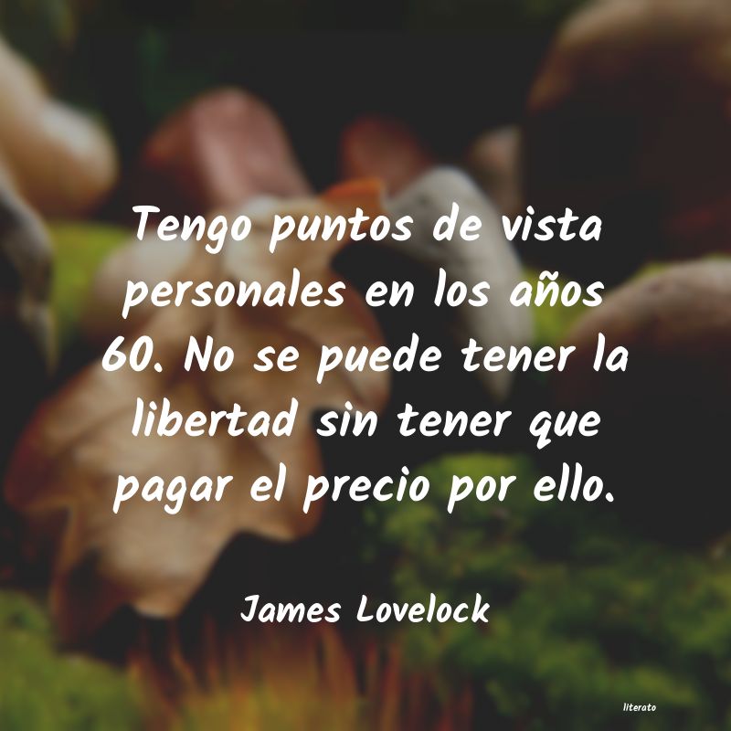 Frases de James Lovelock