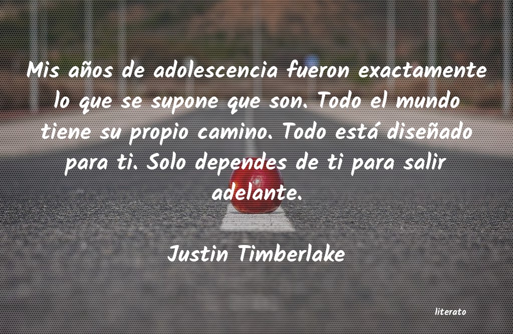 Frases de Justin Timberlake