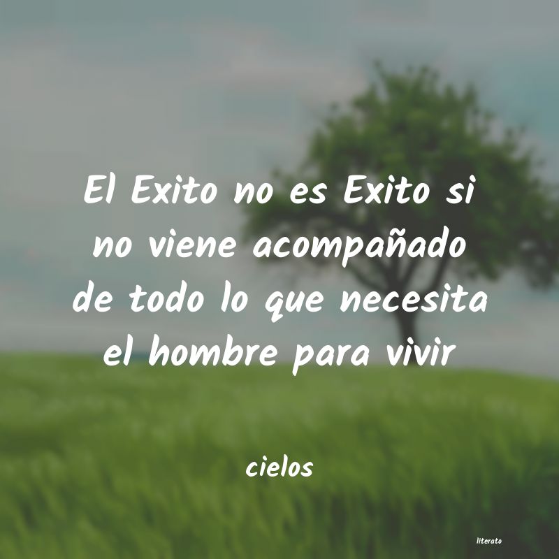 Frases de cielos