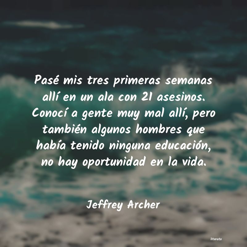 Frases de Jeffrey Archer