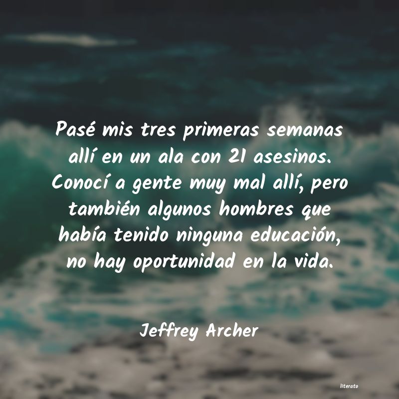 frases de Jeffrey Archer