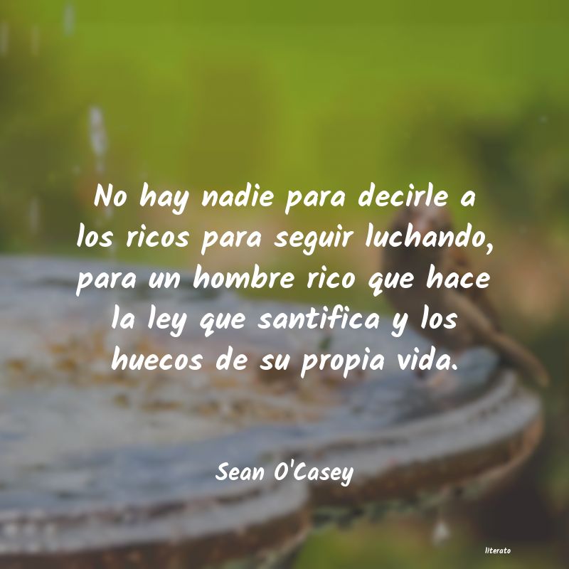 Frases de Sean O'Casey