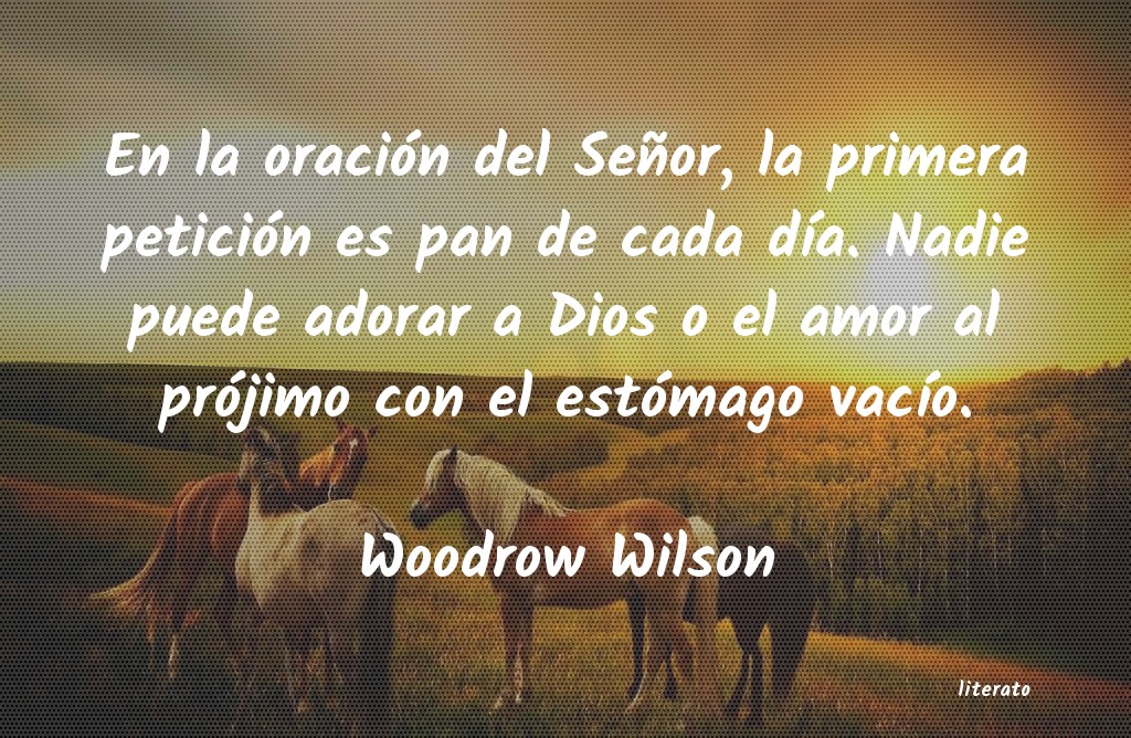 frases de Woodrow Wilson