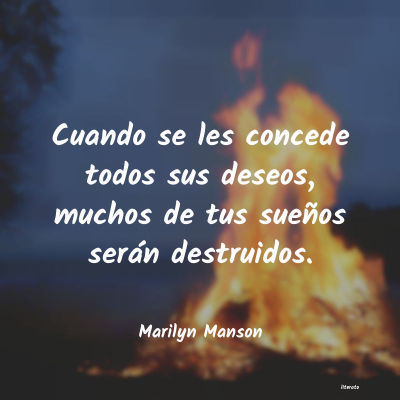 Frases de Marilyn Manson