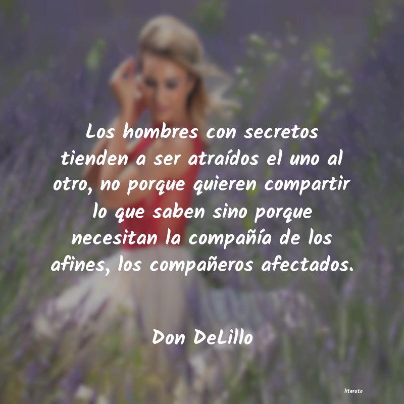 frases de Don DeLillo