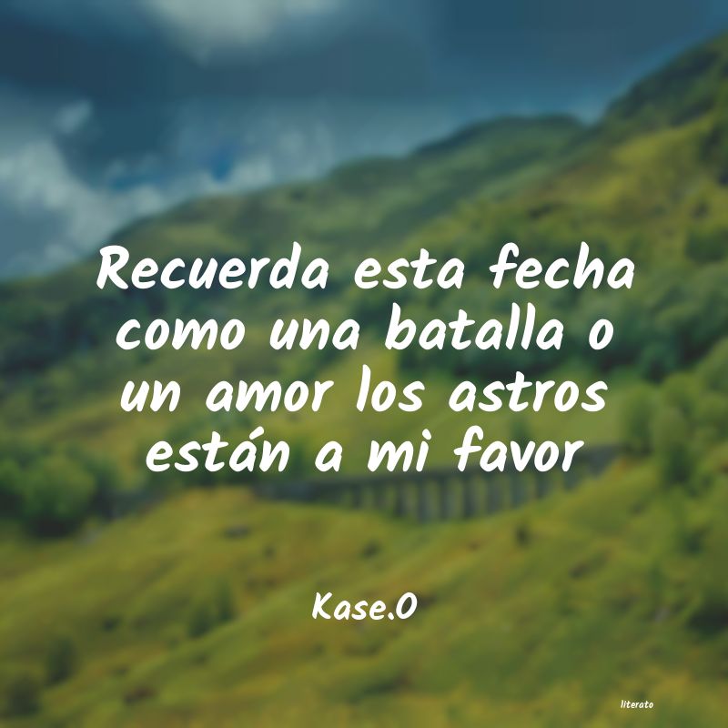 frases de Kase.O