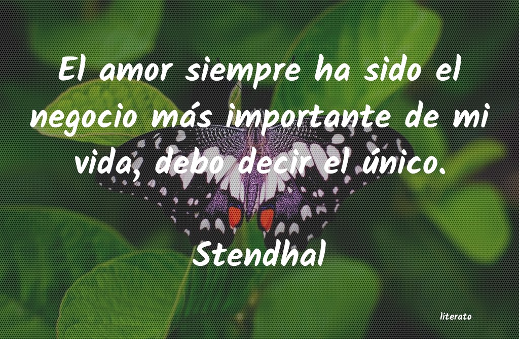 Frases de Stendhal