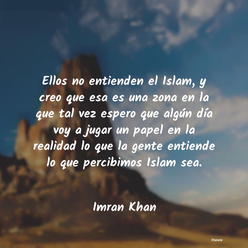 frases de Imran Khan