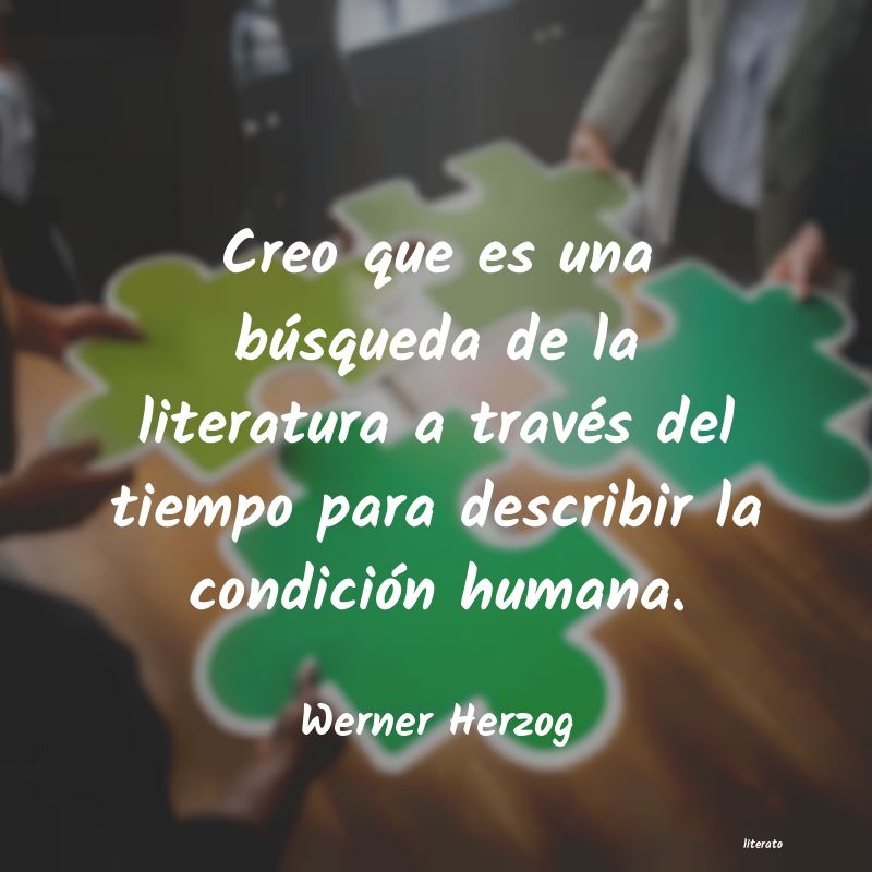 frases de Werner Herzog