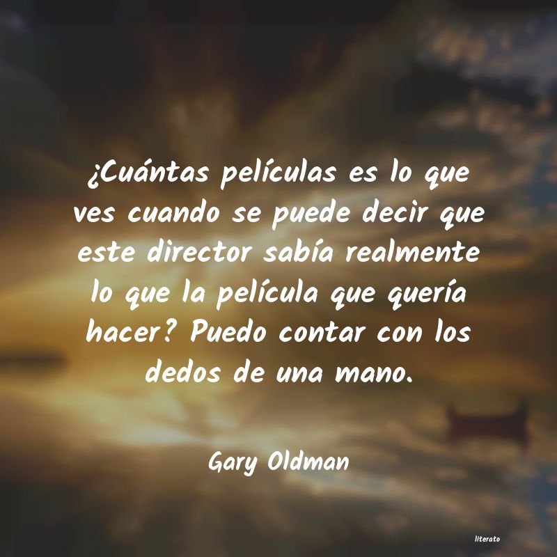 Frases de Gary Oldman