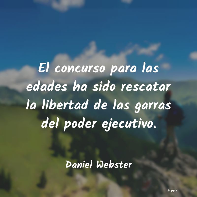 Frases de Daniel Webster