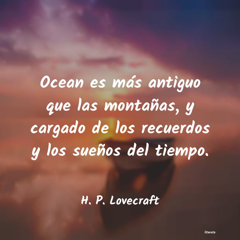frases de H. P. Lovecraft