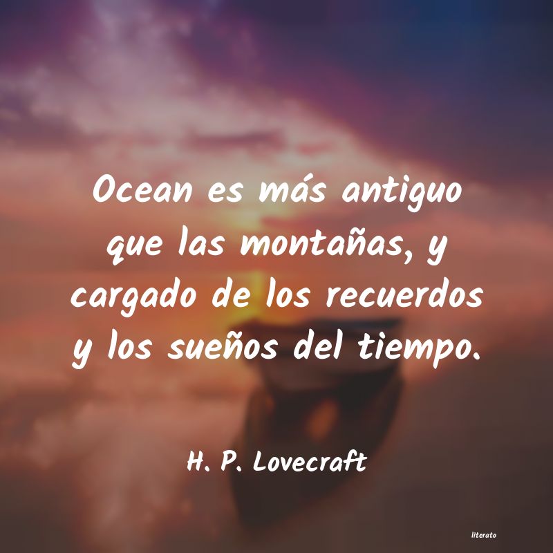 Frases de H. P. Lovecraft