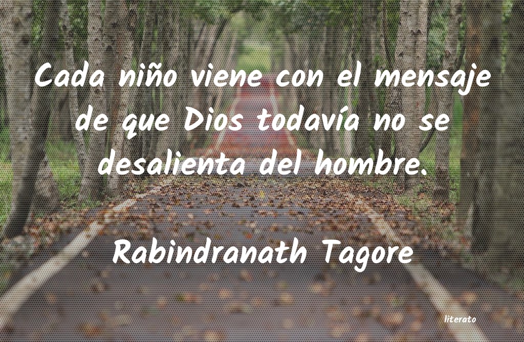 Frases de Rabindranath Tagore