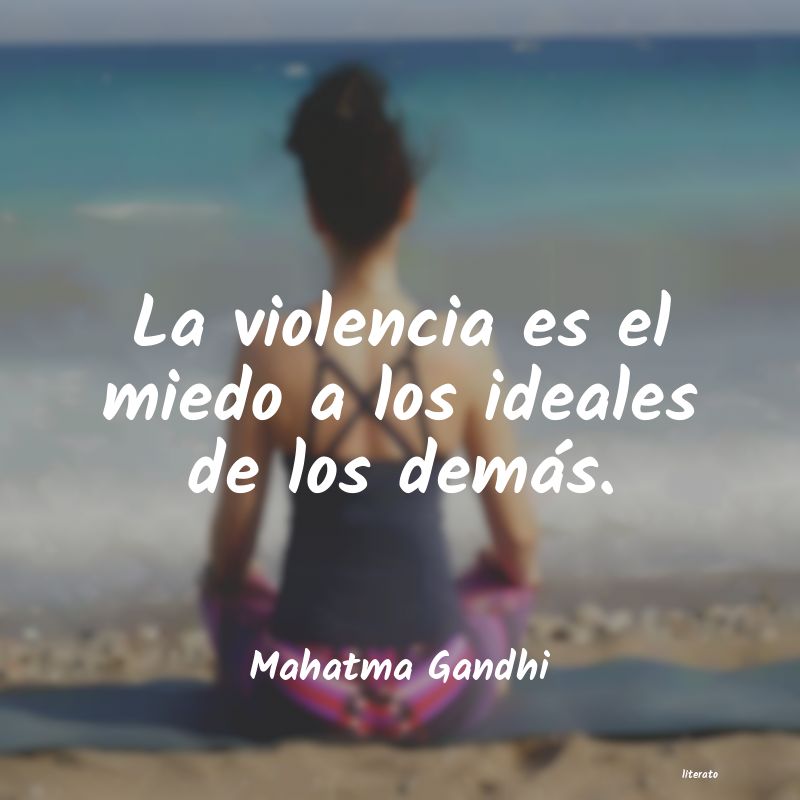 frases de Mahatma Gandhi