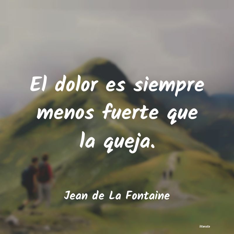 frases de Jean de La Fontaine