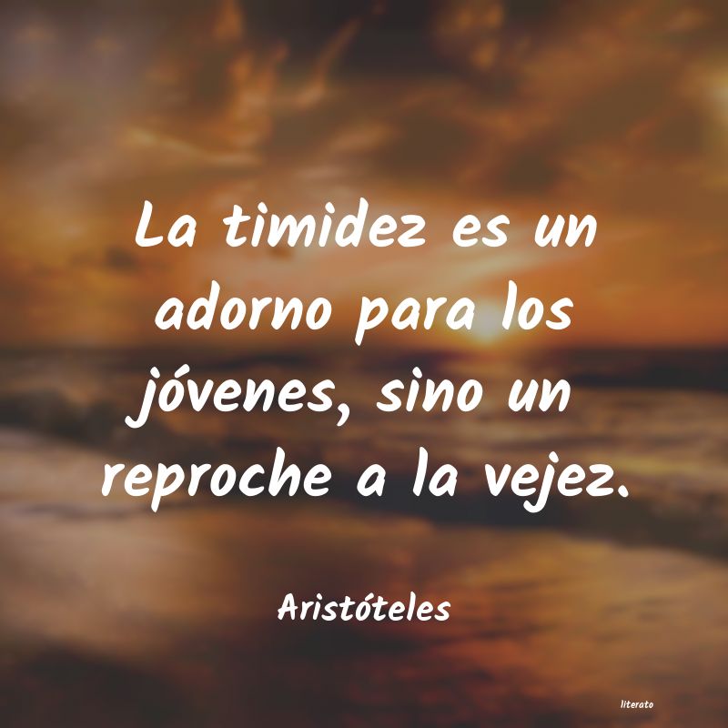 Frases de Aristóteles