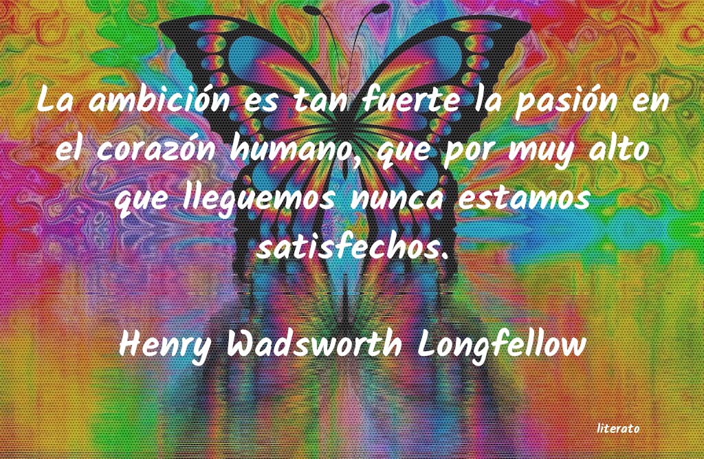 frases de Henry Wadsworth Longfellow