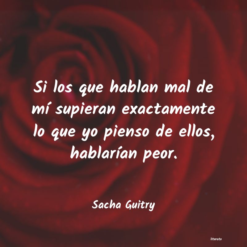 frases de Sacha Guitry