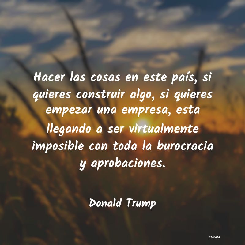 frases de Donald Trump