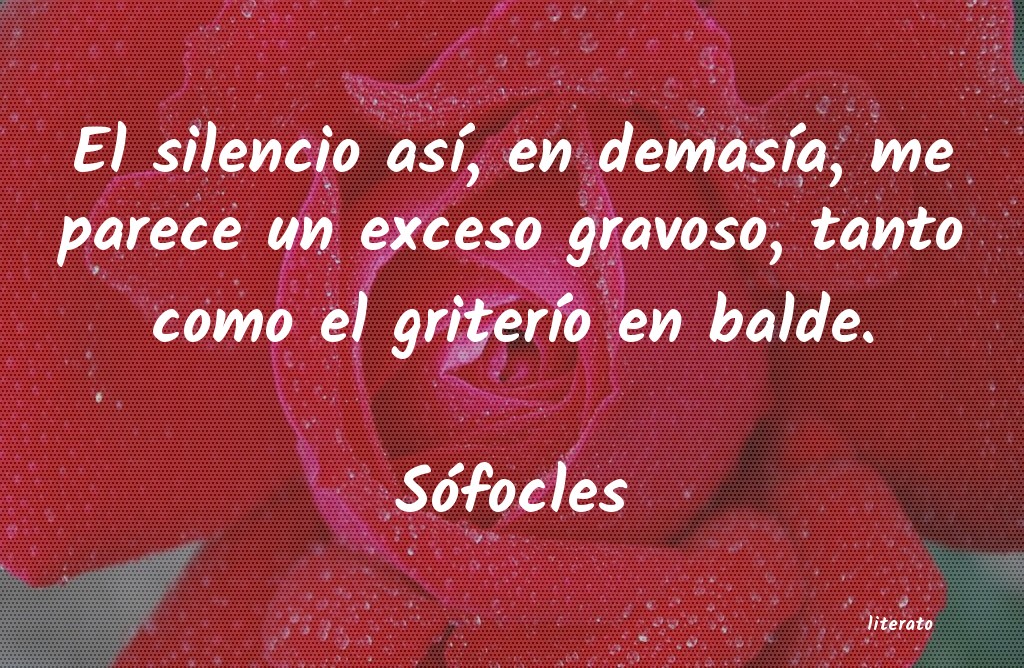 frases de Sófocles