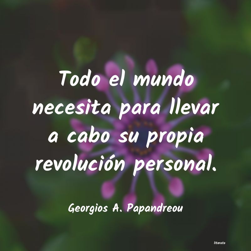 frases de Georgios A. Papandreou