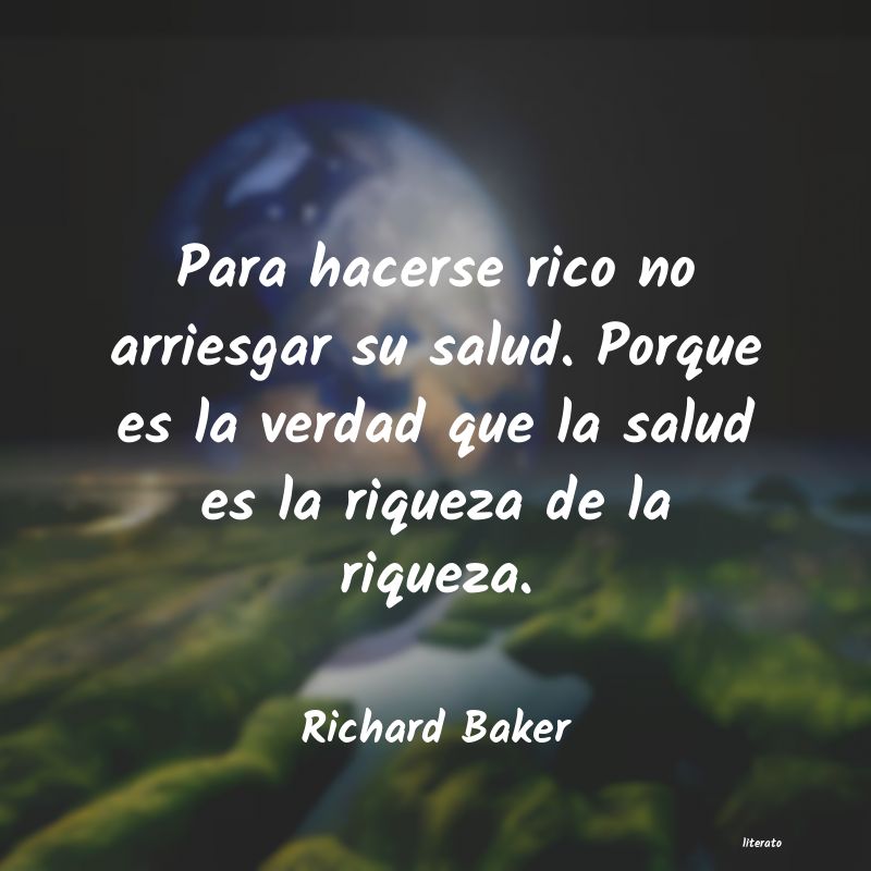 Frases de Richard Baker