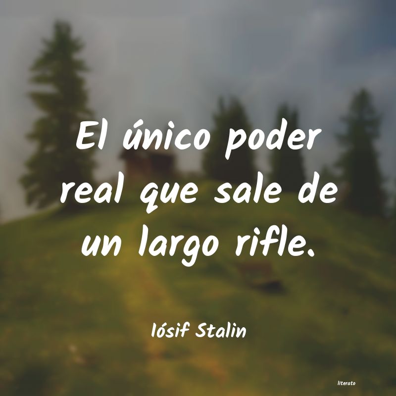 Frases de Iósif Stalin