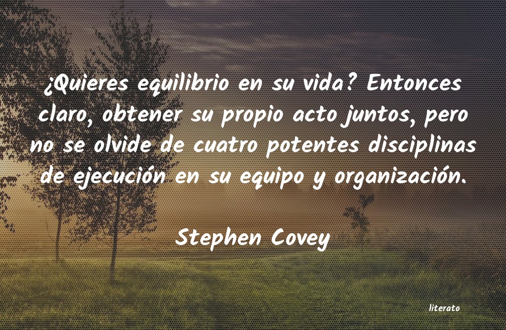 Frases de Stephen Covey