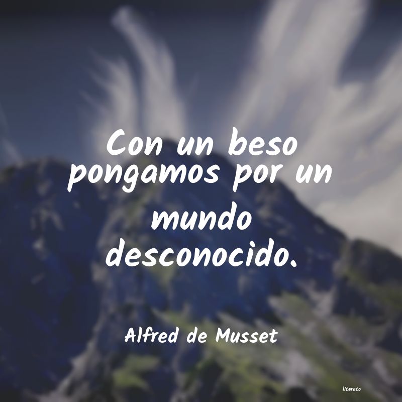 Frases de Alfred de Musset