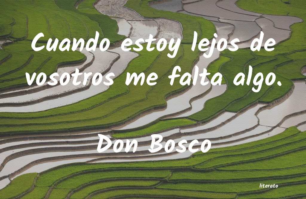 frases de Don Bosco