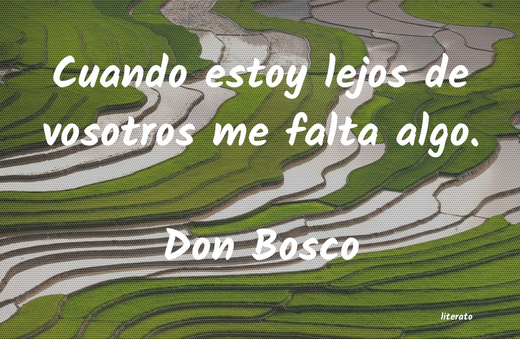 Frases de Don Bosco