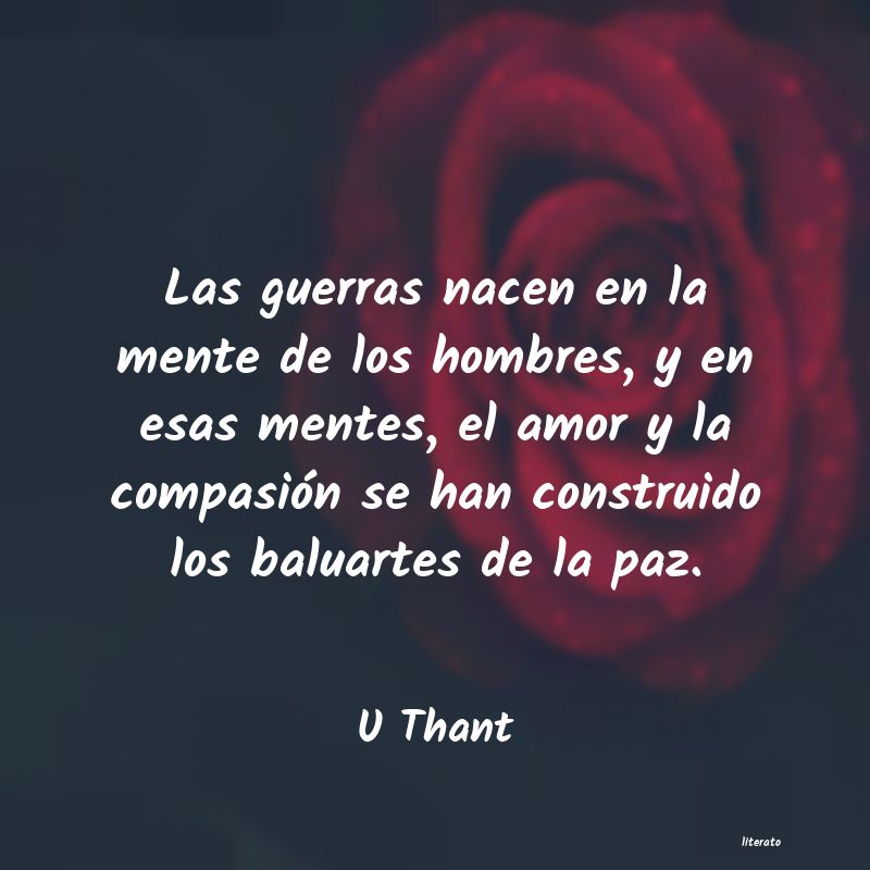 Frases de U Thant