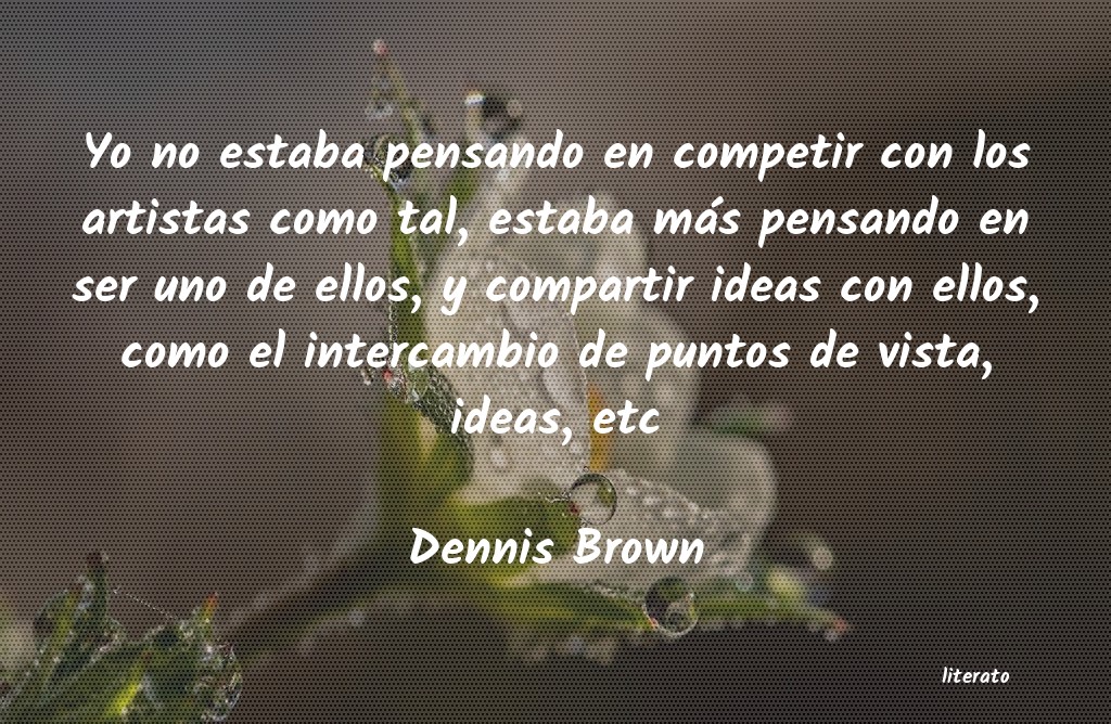 Frases de Dennis Brown