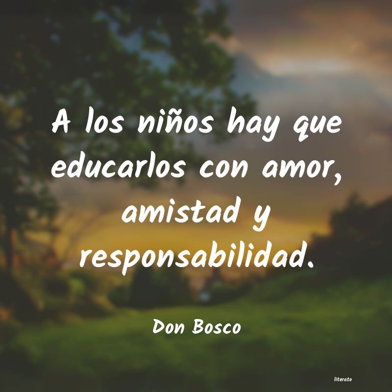 Frases de Don Bosco