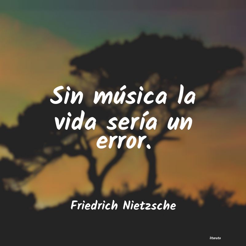 Frases de Friedrich Nietzsche