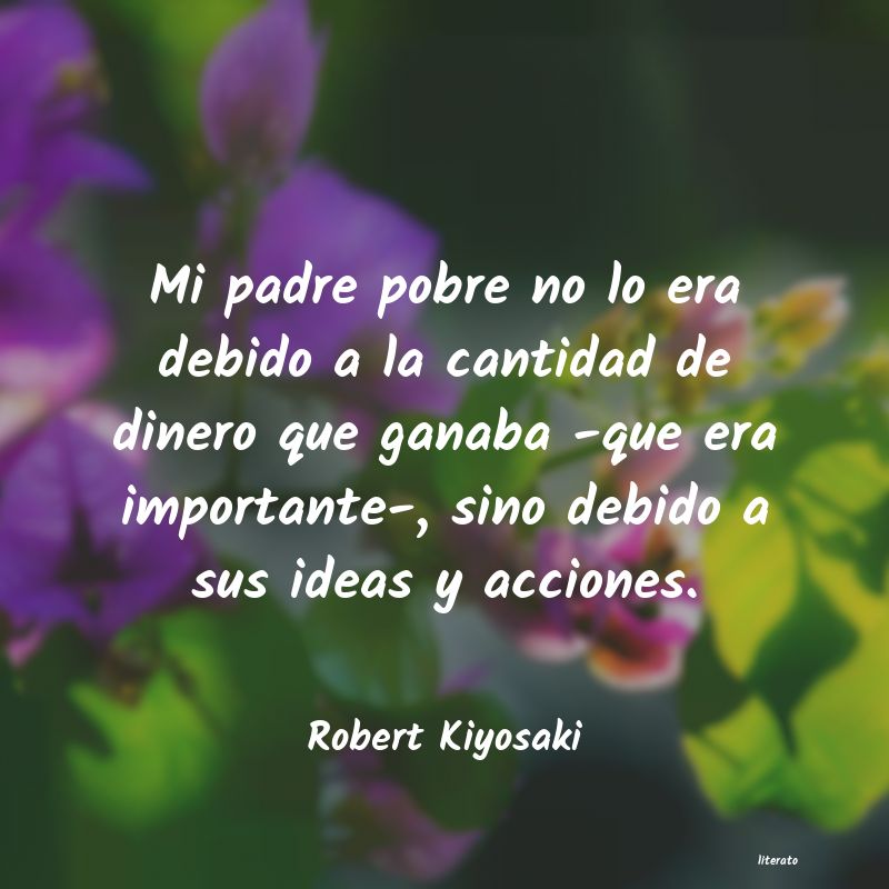 frases de Robert Kiyosaki