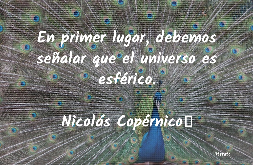 frases de Nicolás Copérnico